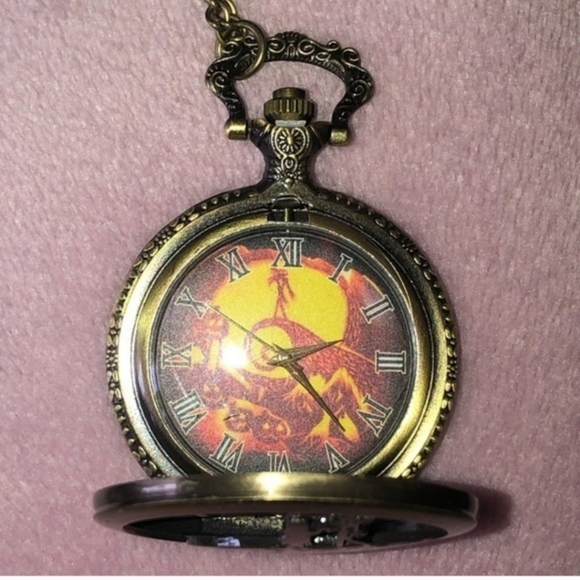 Nightmare Before Christmas Pocket Watch & Necklace Set.SEE ALL PICS FOR MORE ava - Picture 2 of 9